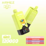 AIRMEZ FOX 120000 Züge 4 in 1 Geschmack 120K Einweg Vape Großhandel – Produktansicht 2