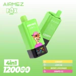 AIRMEZ FOX 120000 Züge 4 in 1 Geschmack 120K Einweg Vape Großhandel – Produktansicht 1