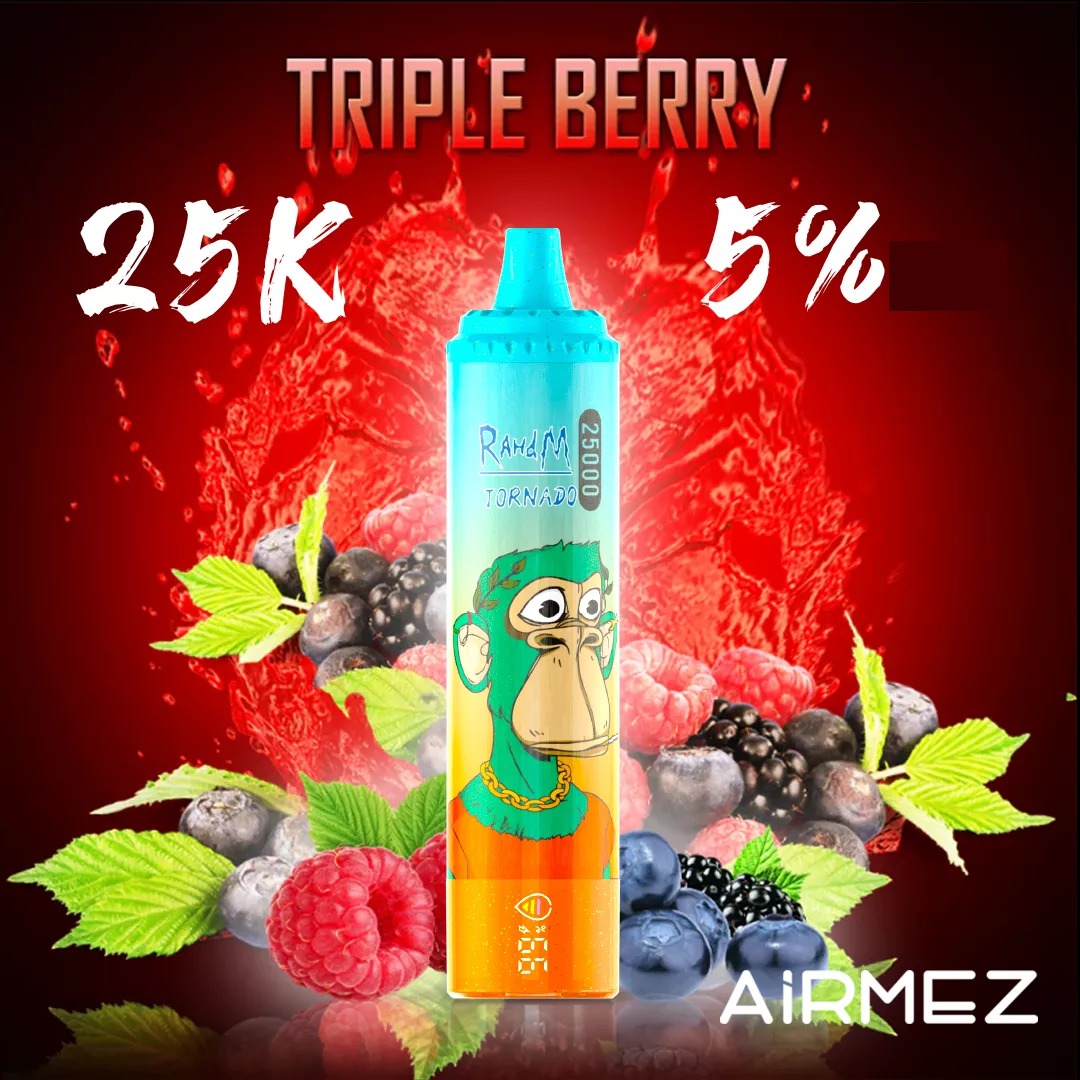 AIRMEZ TORNADO 25000 Puffs Einweg Vape Großhandel EU Lager ohne Mindestmenge – Bild 2