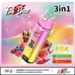AIVONO AIM FAT BEAR 80000 Züge Einweg Vape 3 Geschmäcker 80K Puffs – Produktansicht 2