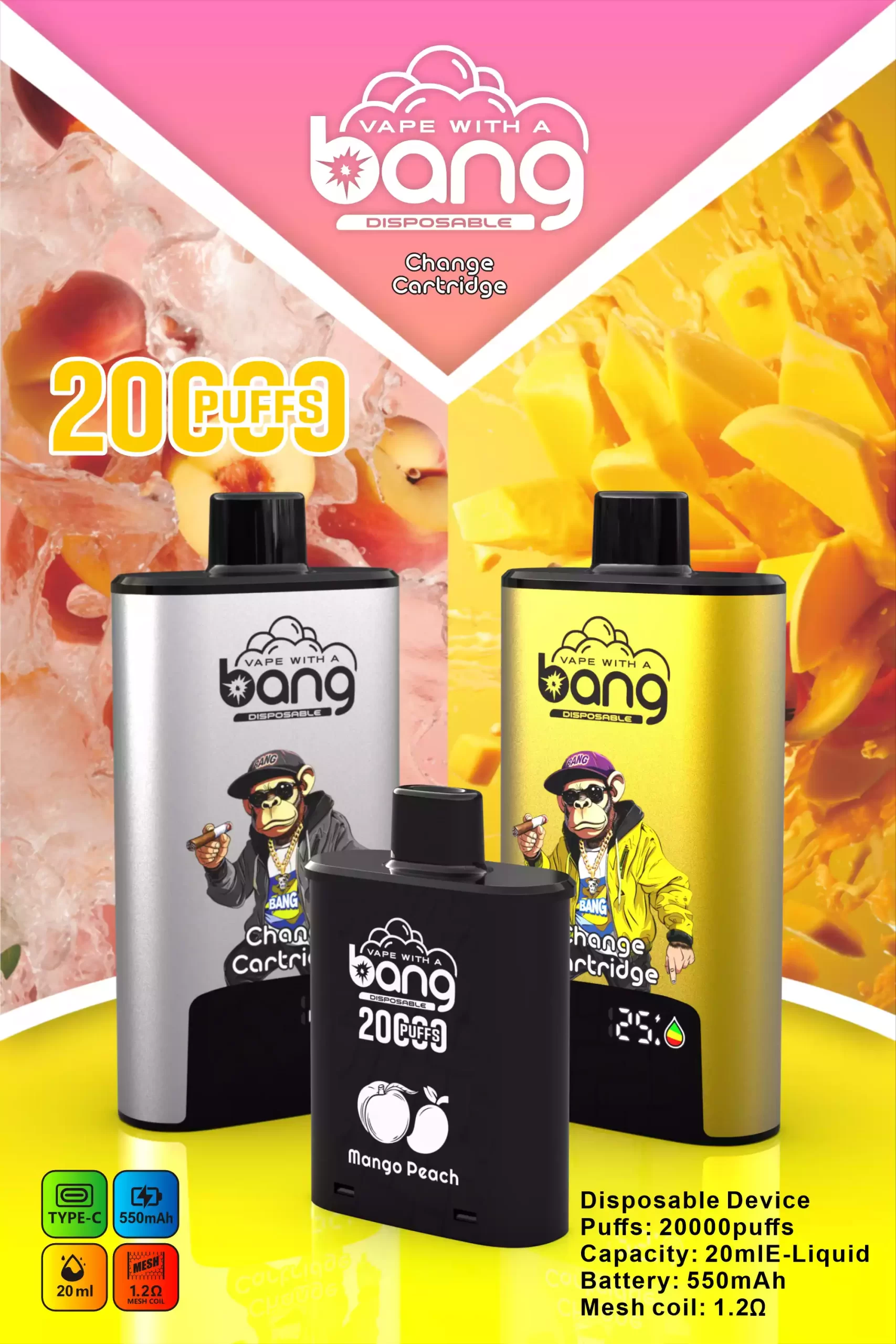 BANG 20000 DSK046 Wechselkartusche 20K – Produktansicht 12
