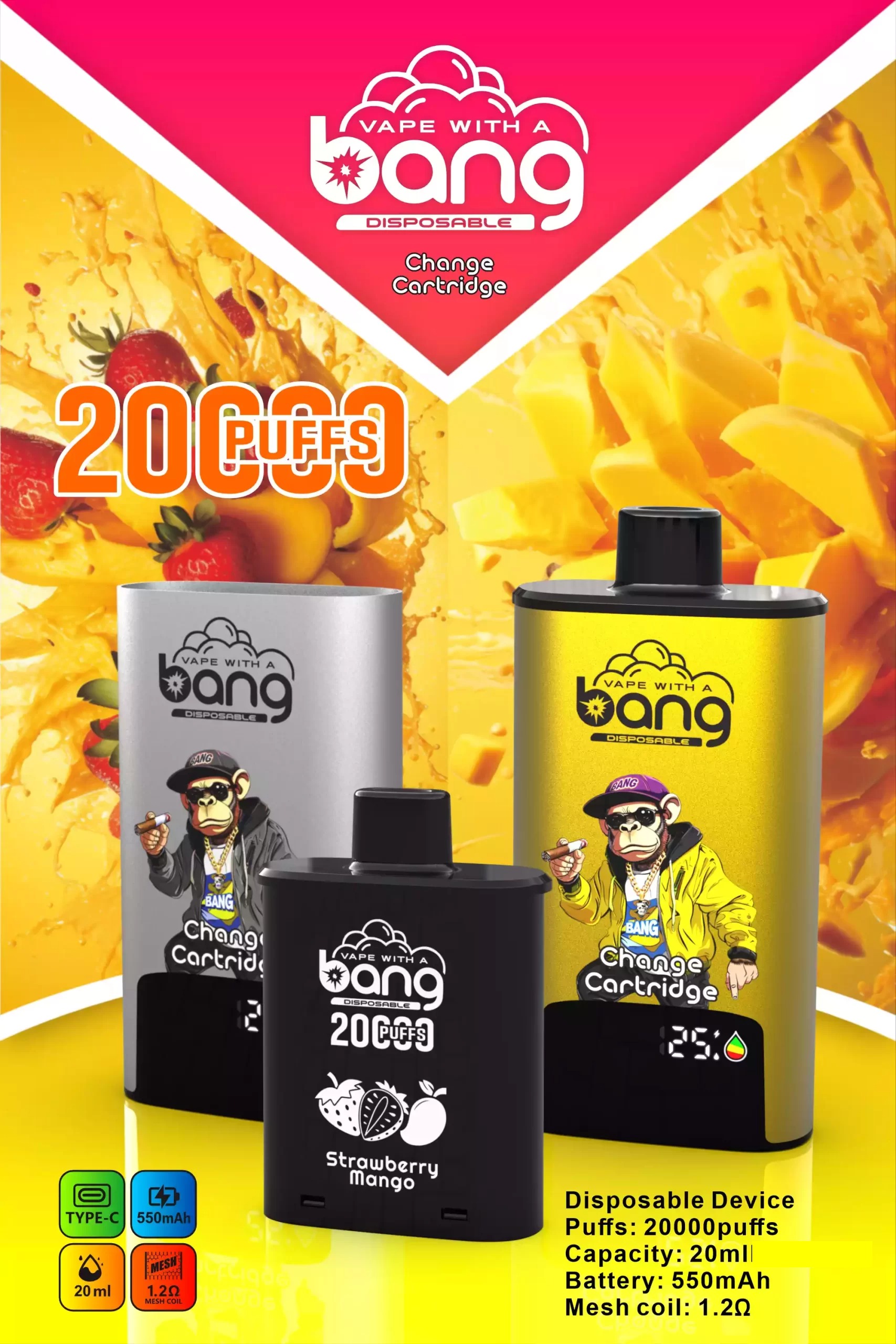 BANG 20000 DSK046 Wechselkartusche 20K – Produktansicht 11