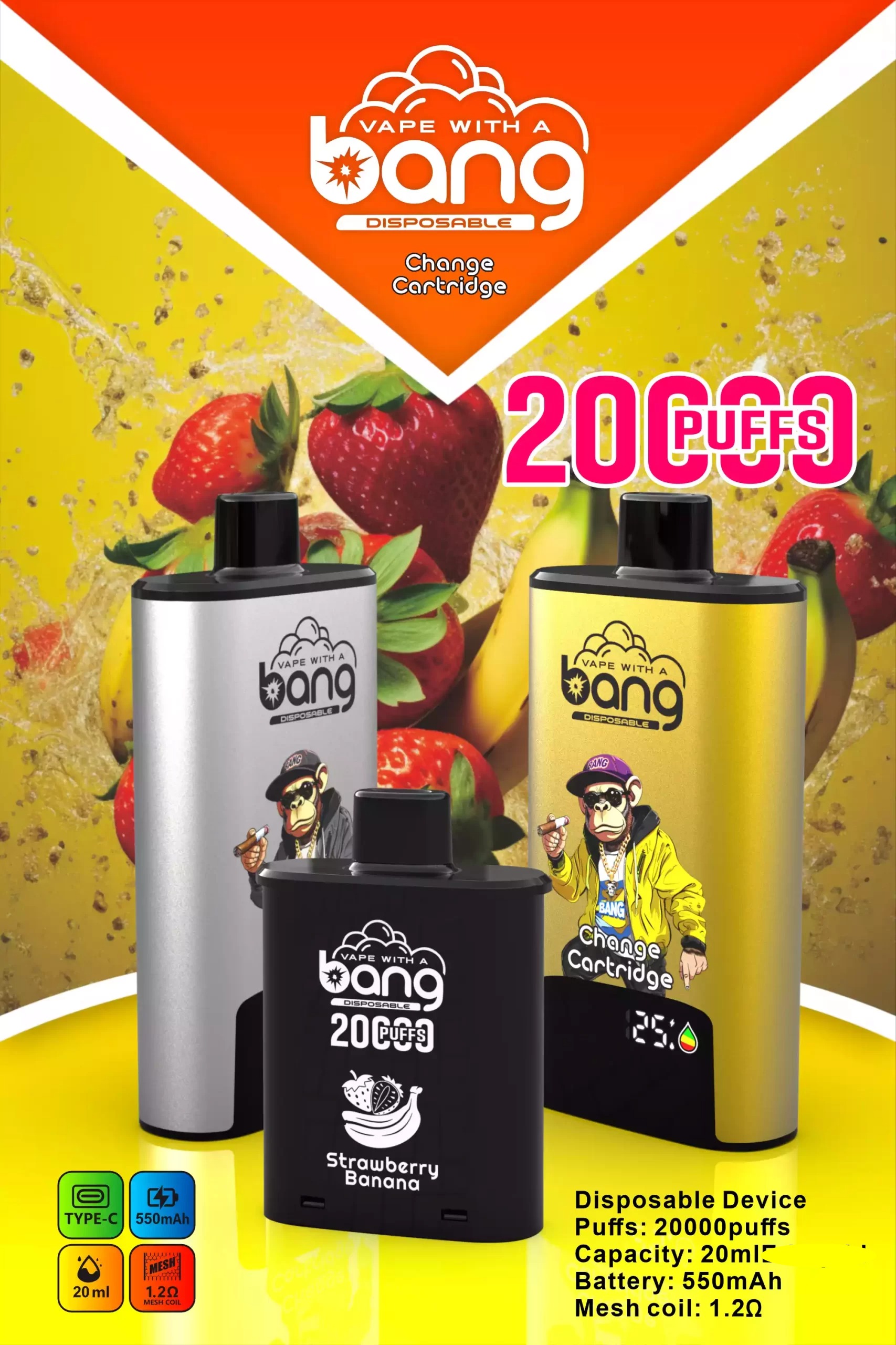 BANG 20000 DSK046 Wechselkartusche 20K – Produktansicht 10