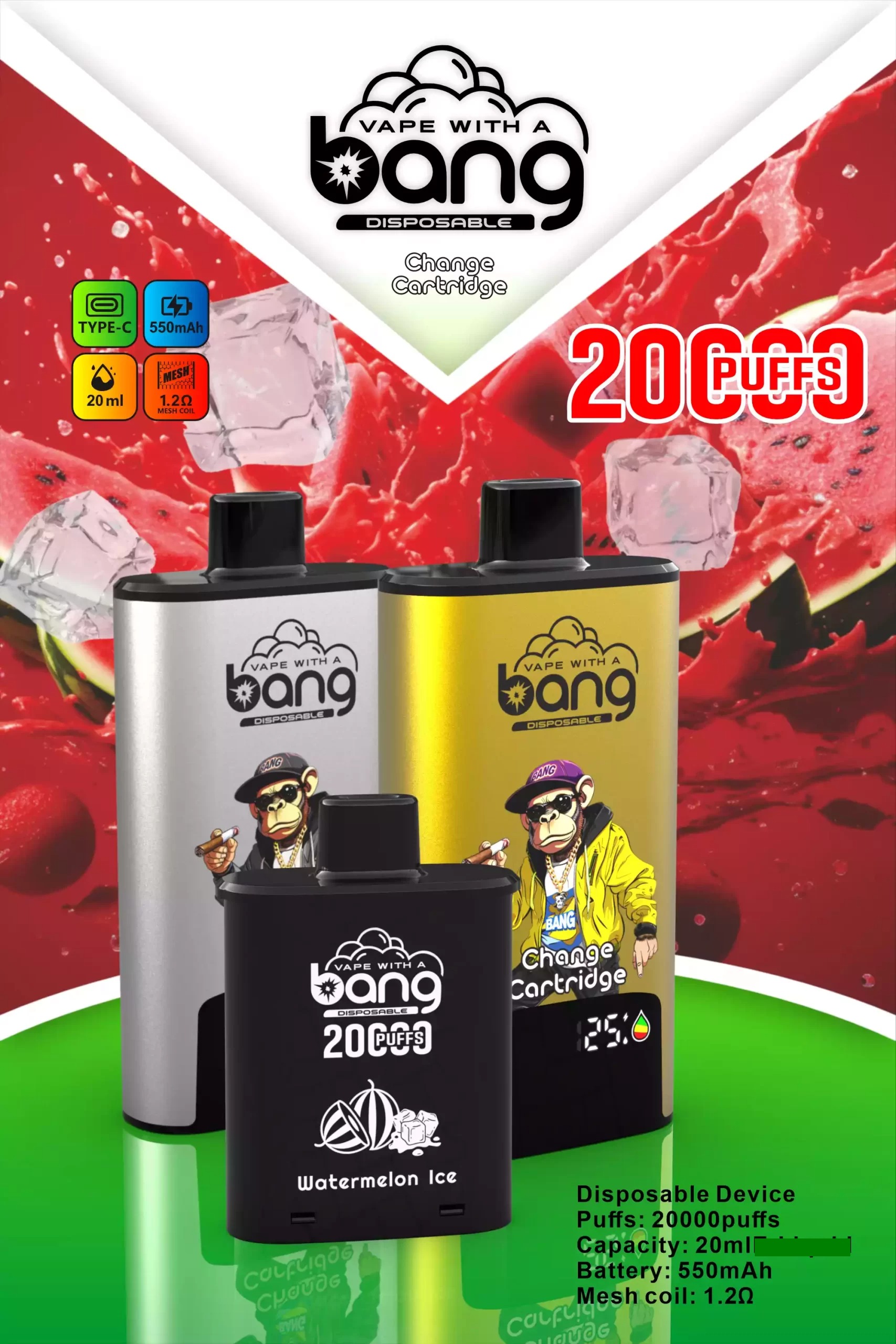 BANG 20000 DSK046 Wechselkartusche 20K – Produktansicht 9