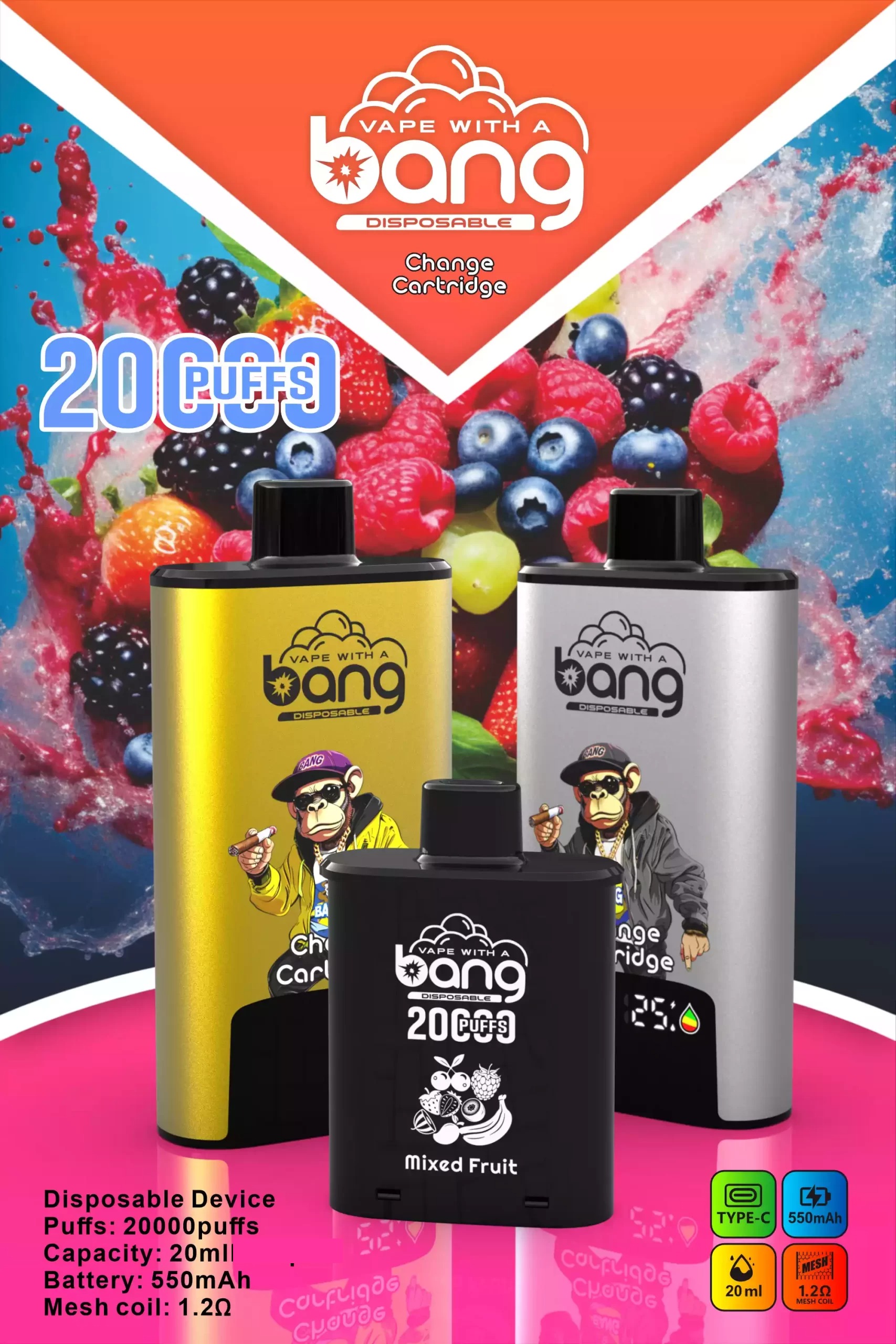 BANG 20000 DSK046 Wechselkartusche 20K – Produktansicht 7