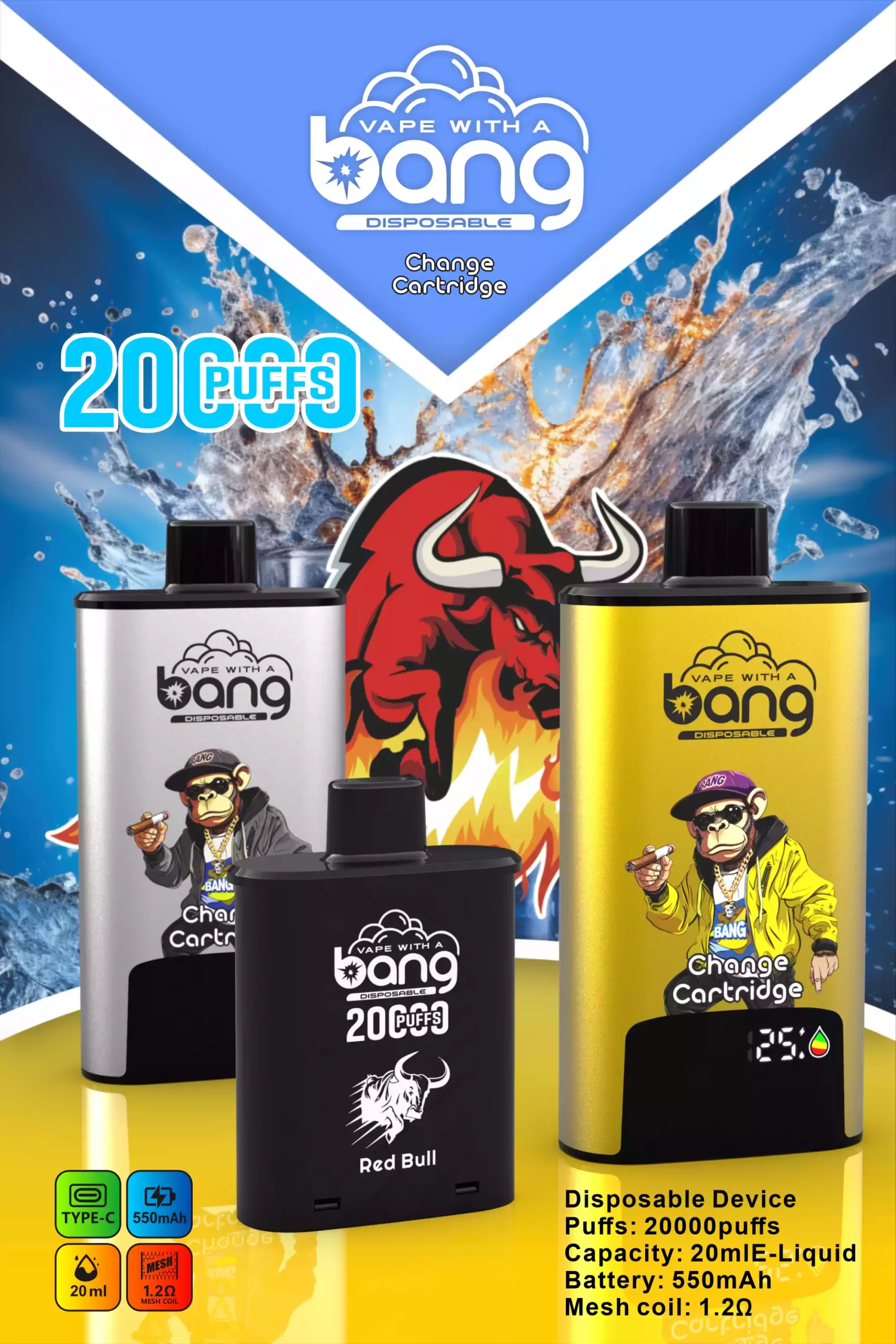BANG 20000 DSK046 Wechselkartusche 20K – Produktansicht 6