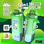 Bang Blaze 100000 Puffs 6 in 1 Einweg Vape Set Großhandel – Produktansicht 2