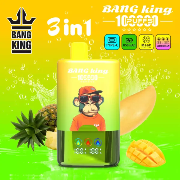 BANG KING 100K 100000 3 in 1 Triple Taste – Produktansicht 1
