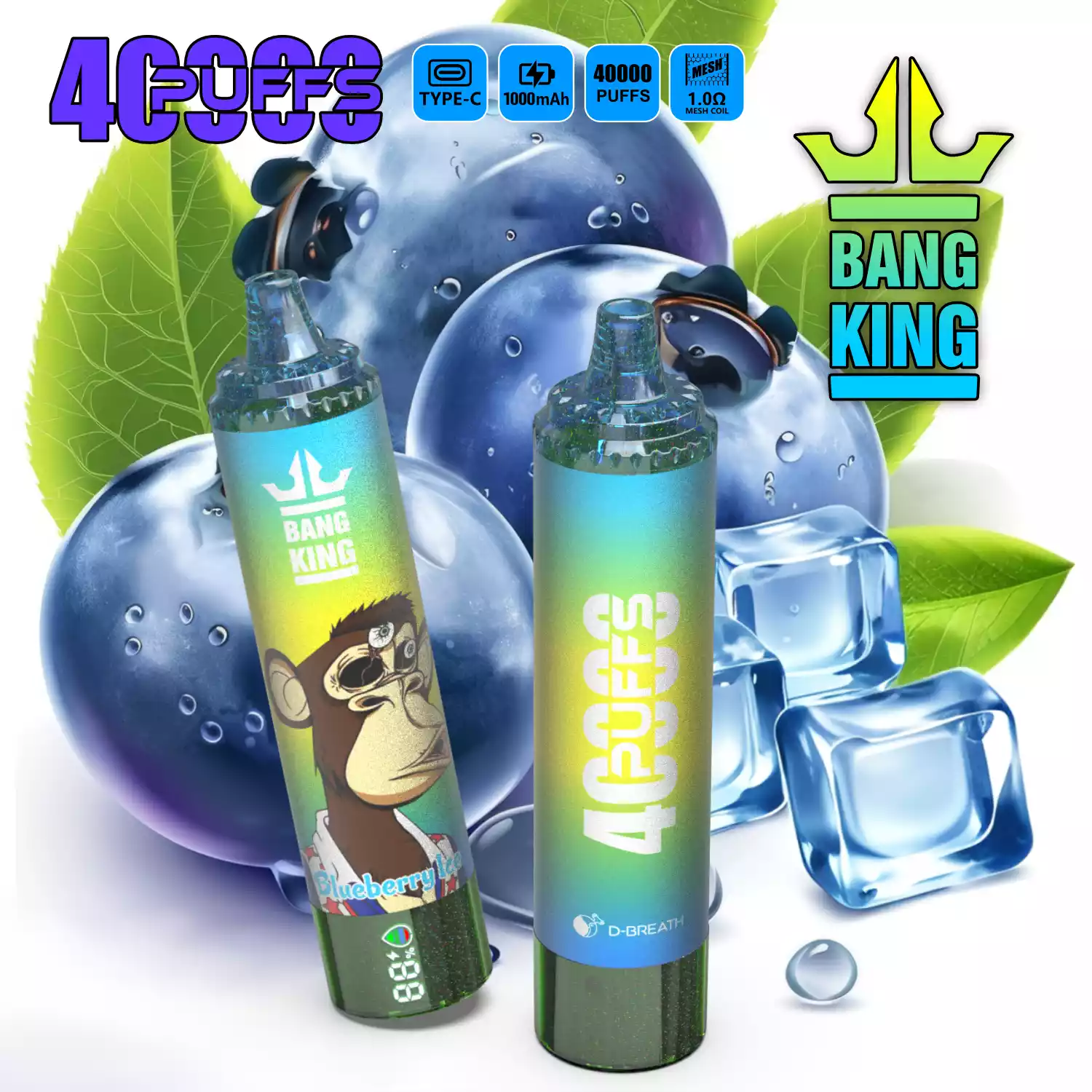 BANG KING 40000 Puffs DSK059 40K Vape – Produktansicht 10