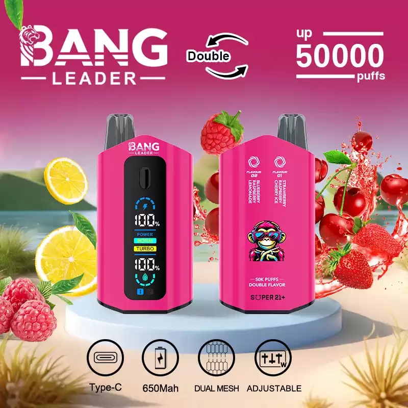BANG LEADER 50000 Züge Dual Taste Einweg Vape 50K Großhandel – Bild 9