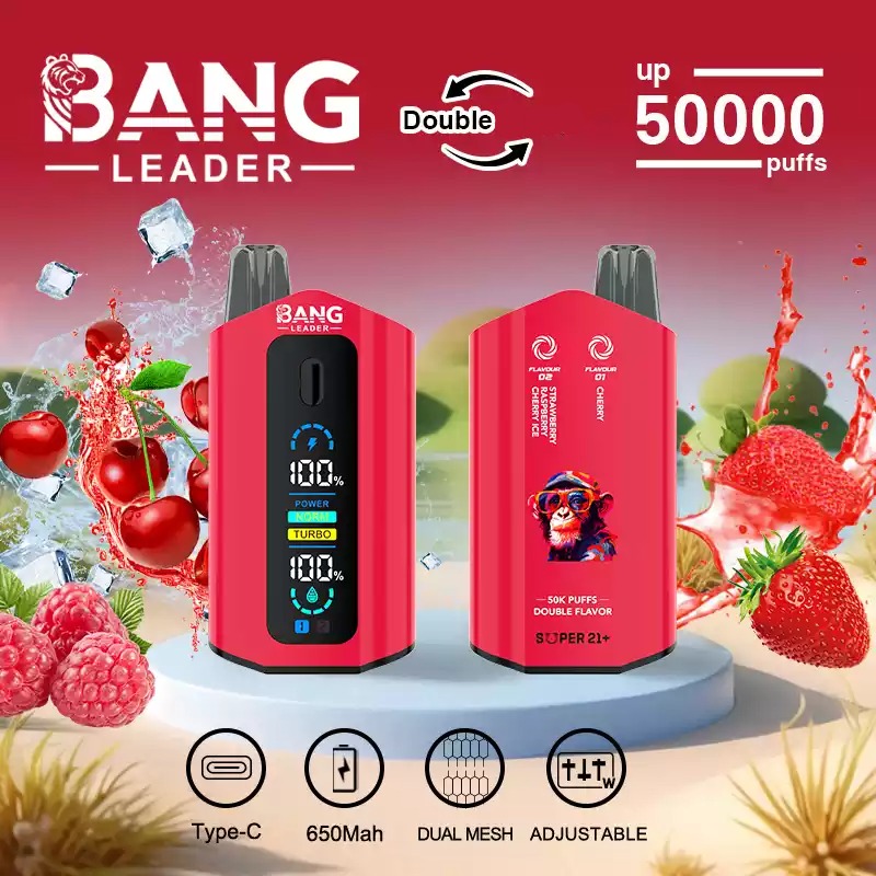 BANG LEADER 50000 Züge Dual Taste Einweg Vape 50K Großhandel – Bild 6
