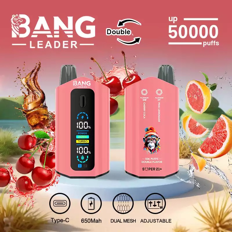 BANG LEADER 50000 Züge Dual Taste Einweg Vape 50K Großhandel – Bild 4
