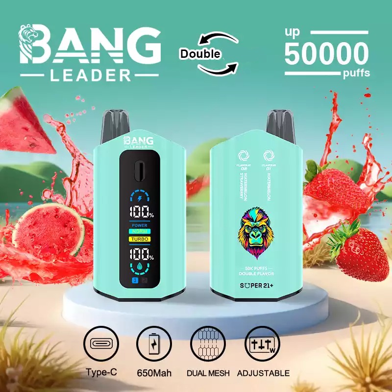 BANG LEADER 50000 Züge Dual Taste Einweg Vape 50K Großhandel – Bild 3