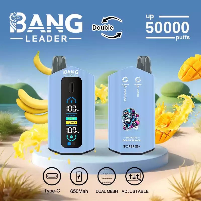 BANG LEADER 50000 Züge Dual Taste Einweg Vape 50K Großhandel – Bild 12