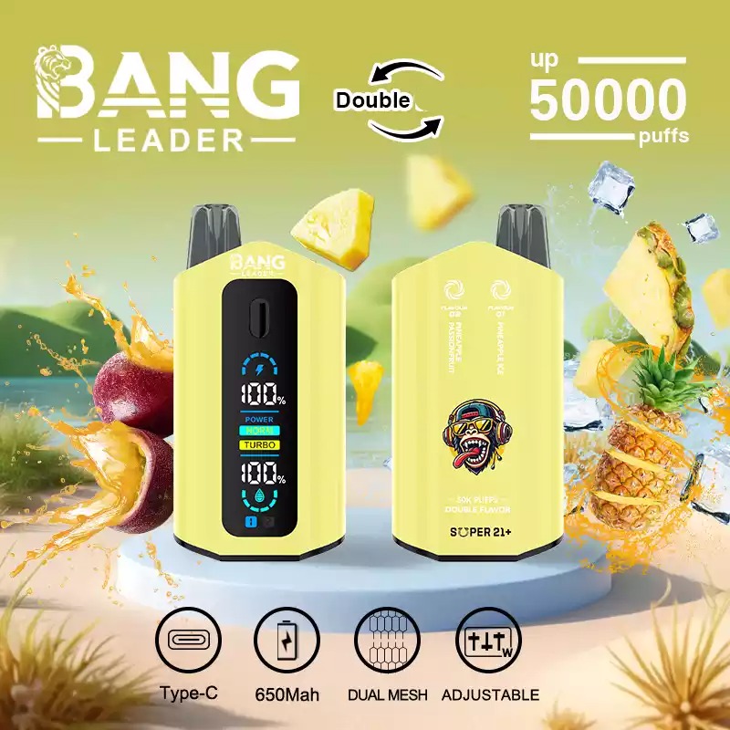 BANG LEADER 50000 Züge Dual Taste Einweg Vape 50K Großhandel – Bild 11