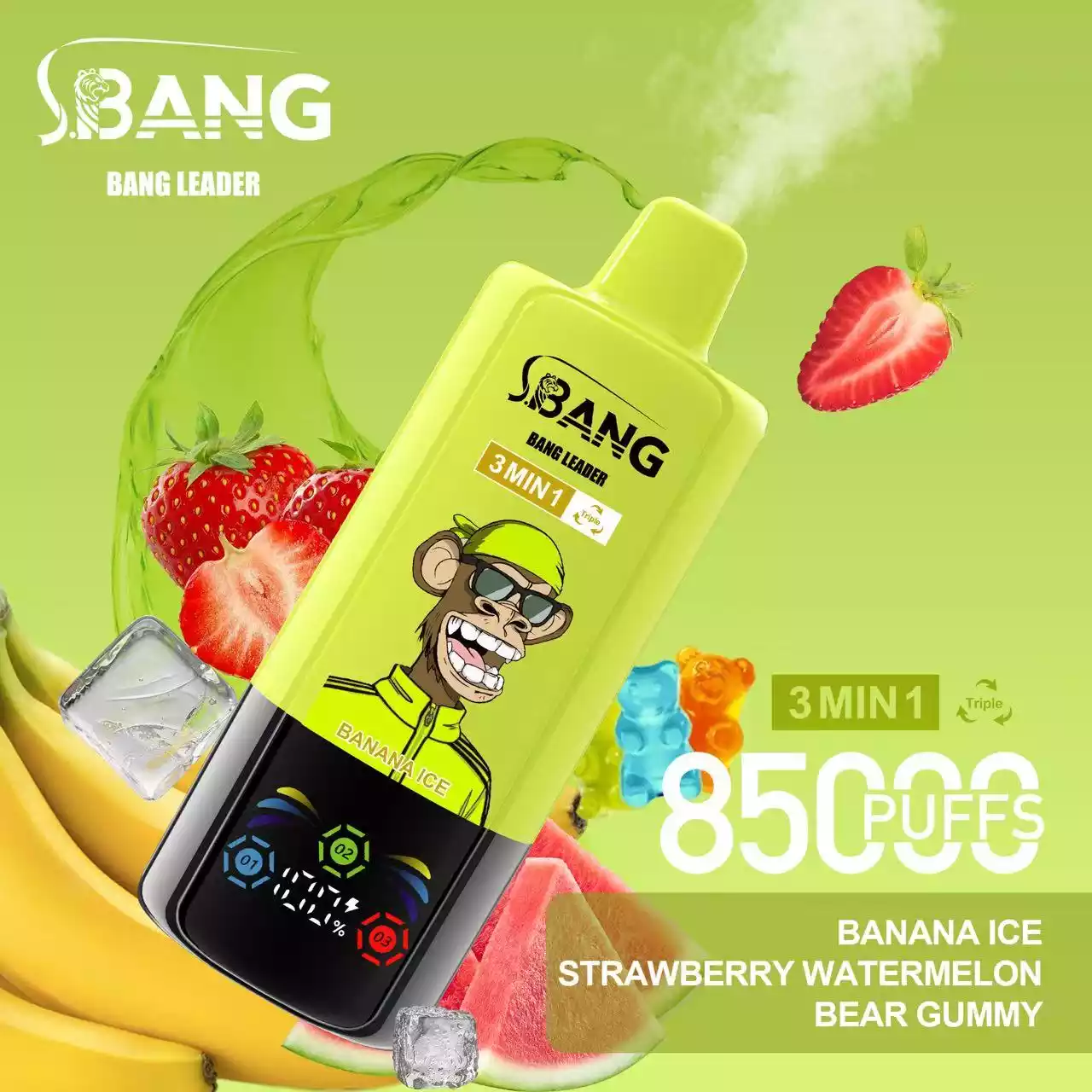 BANG LEADER 85000 Züge 3 in 1 Einweg Vape Großhandel Bestpreis – Bild 7