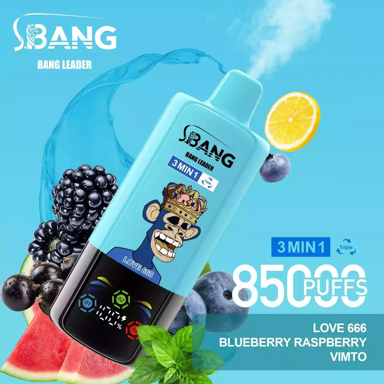 BANG LEADER 85000 Züge 3 in 1 Einweg Vape Großhandel Bestpreis – Bild 14