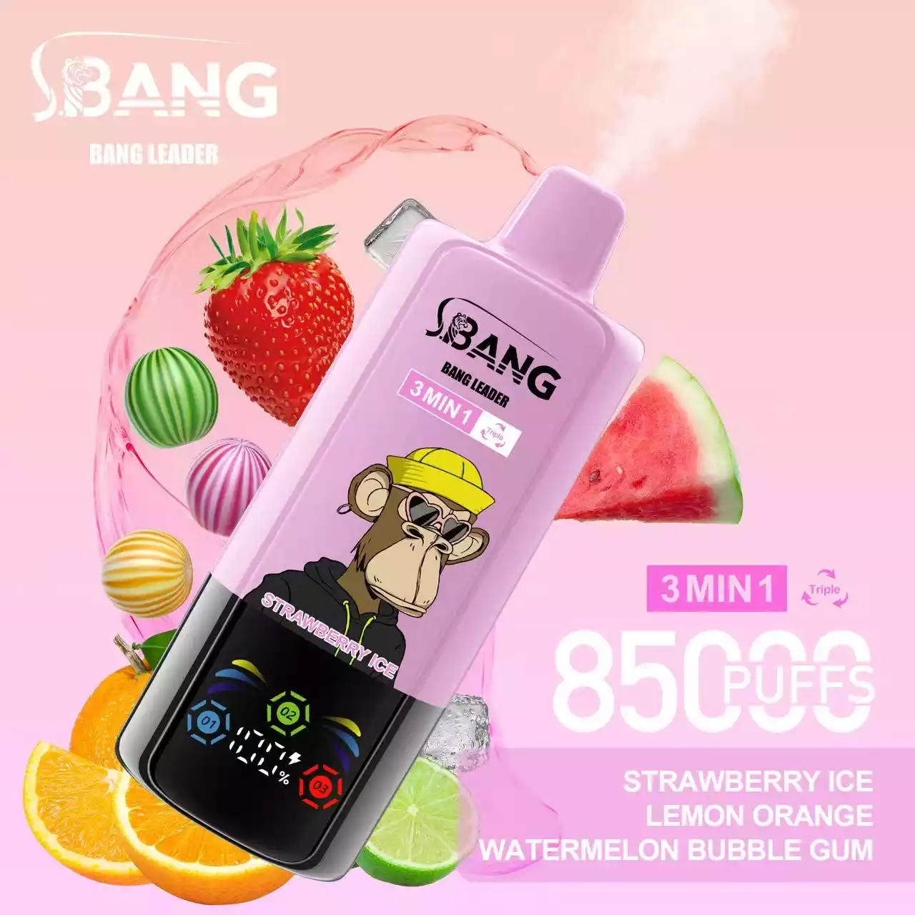 BANG LEADER 85000 Züge 3 in 1 Einweg Vape Großhandel Bestpreis – Bild 12