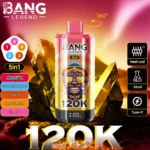 BANG LEGEND 120000 Puffs 5 in 1 Einweg Vape DSK060 Großhandel – Produktansicht 3