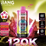 BANG LEGEND 120000 Puffs 5 in 1 Einweg Vape DSK060 Großhandel – Produktansicht 2