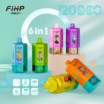 FIHP 120000 120K Züge 6 in 1 Vape – Produktansicht 4