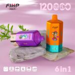 FIHP 120000 120K Züge 6 in 1 Vape – Produktansicht 3