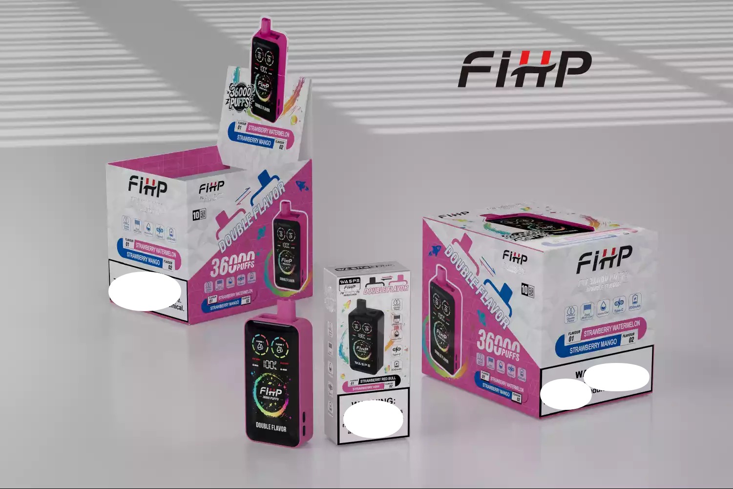 FIHP 36000 Einweg Vape 36K Züge Doppel LED Dual Mesh Coil Großhandel – Bild 9