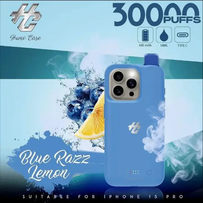 Humo Case iPhone 15 Einweg Vape 30000 Züge EU Lager ohne Mindestbestellmenge – Bild 4