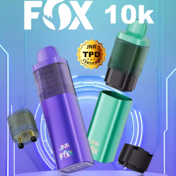 JNR FOX 10000 Puffs Pod Kit nachfüllbar – Produktansicht 1