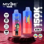 MYDE 8in1 150000 Züge EU Lager Vape – Produktansicht 3