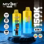 MYDE 8in1 150000 Züge EU Lager Vape – Produktansicht 10