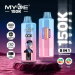 MYDE 8in1 150000 Züge EU Lager Vape – Produktansicht 7