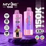 MYDE 8in1 150000 Züge EU Lager Vape – Produktansicht 6