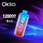 OKSO 6in1 Einweg Vape 120000 Züge LED Display Großhandel Mehrere Geschmäcker – Produktansicht 5