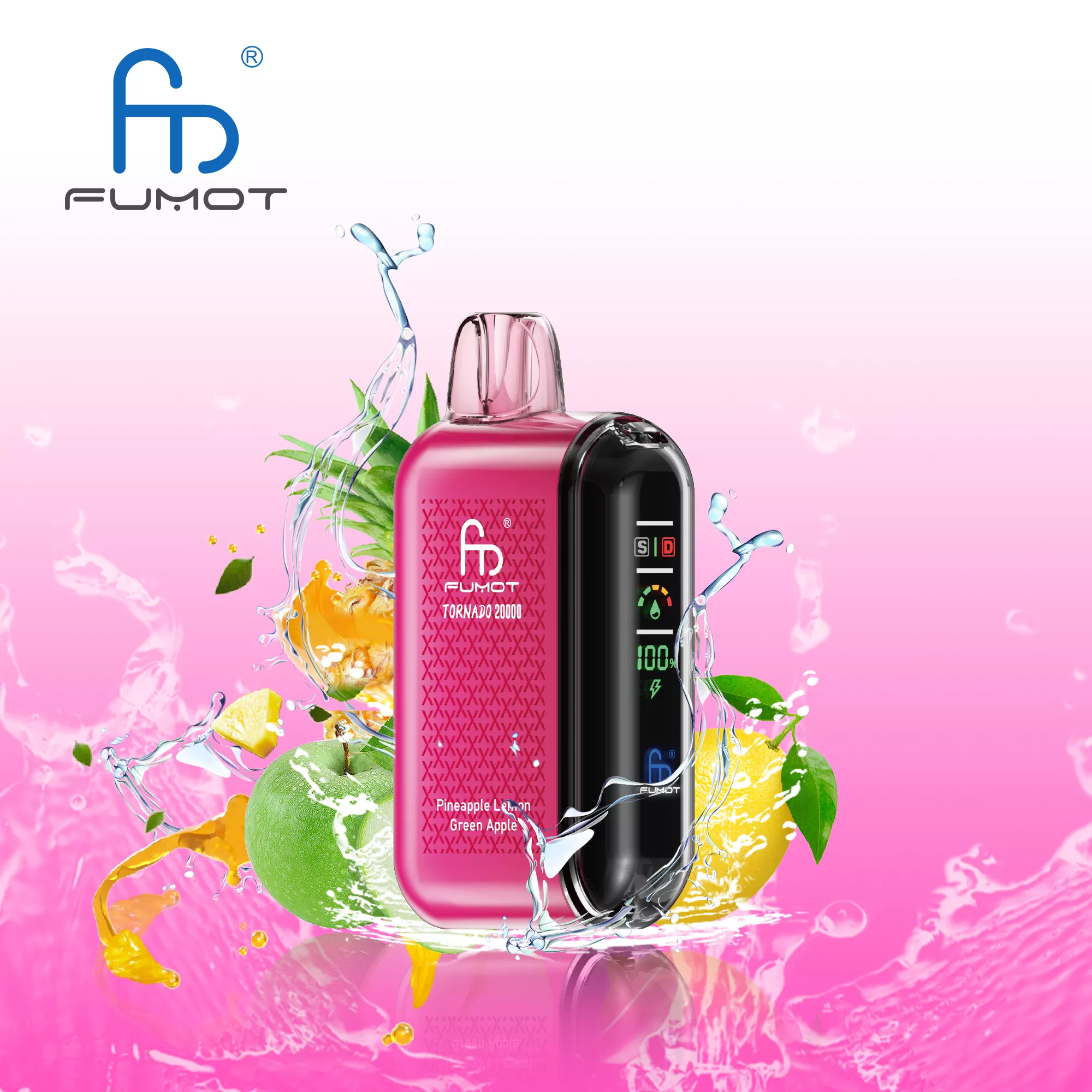 RandM FUMOT Tornado 20000 Züge Dual Mesh Display Einweg Vape Großhandel – Bild 20