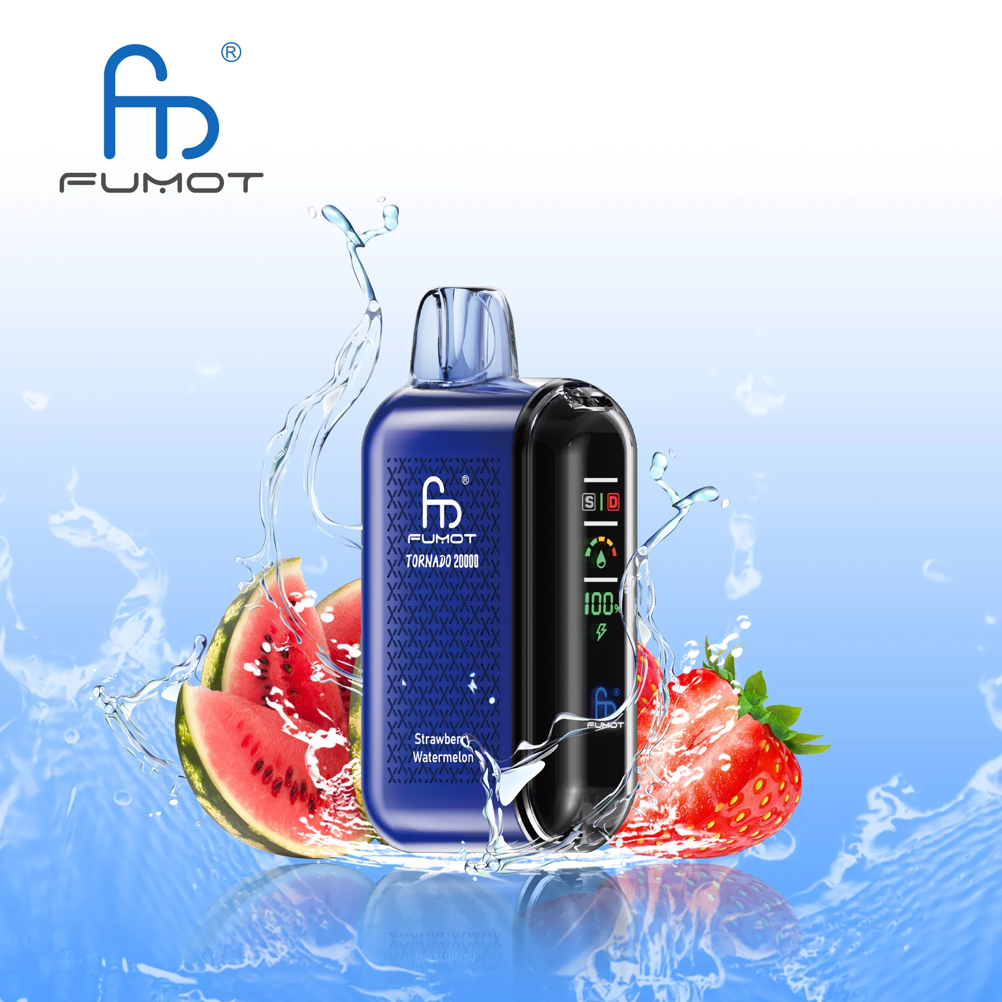 RandM FUMOT Tornado 20000 Züge Dual Mesh Display Einweg Vape Großhandel – Bild 25