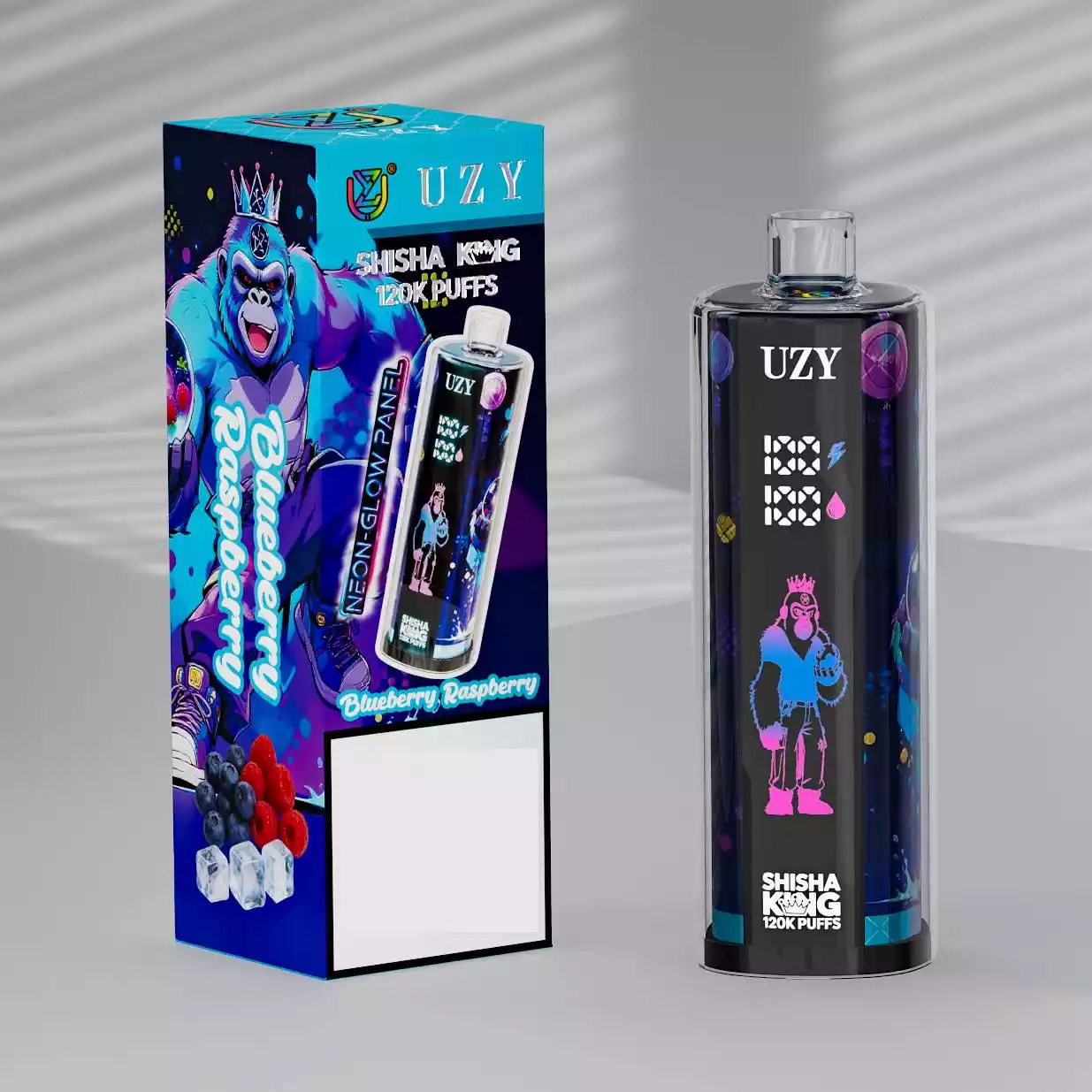 UZY Shisha Hookah King 120000 Puffs Einweg Vape Großhandel Smartscreen – Bild 6