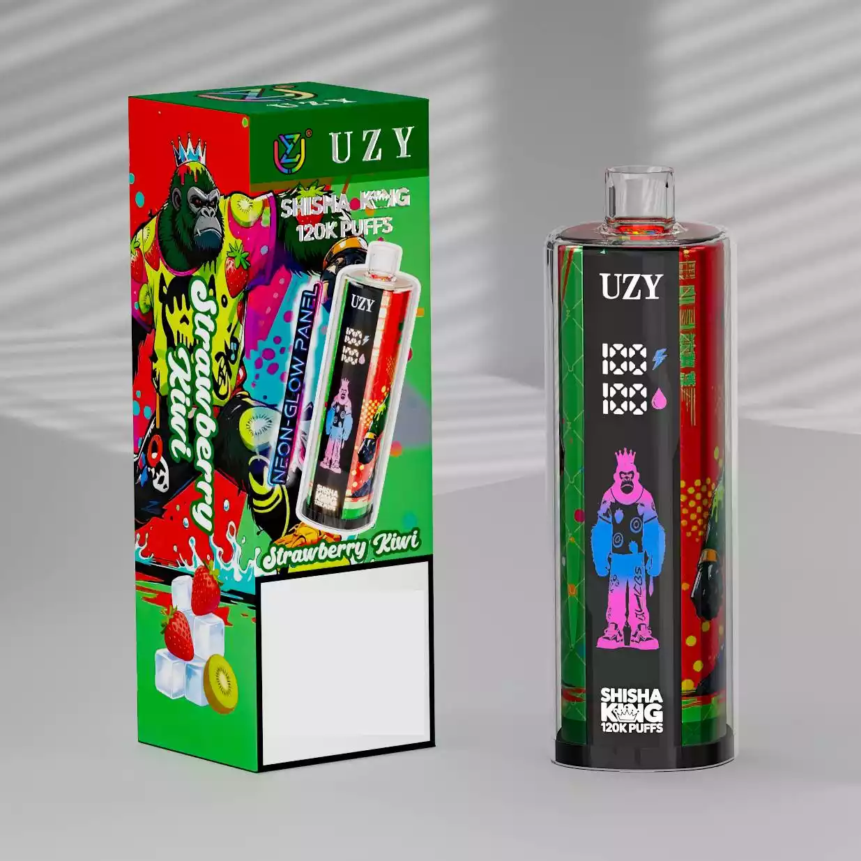 UZY Shisha Hookah King 120000 Puffs Einweg Vape Großhandel Smartscreen – Bild 10