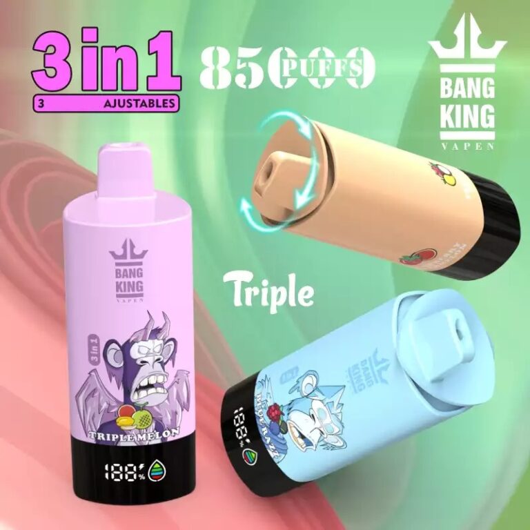 BANG KING 85000 Züge 3in1 Einweg Vape Triple Taste Großhandel DSK052 – Produktansicht 6